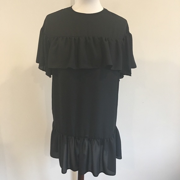 ASOS sheer shift mini dress - Picture 4 of 7